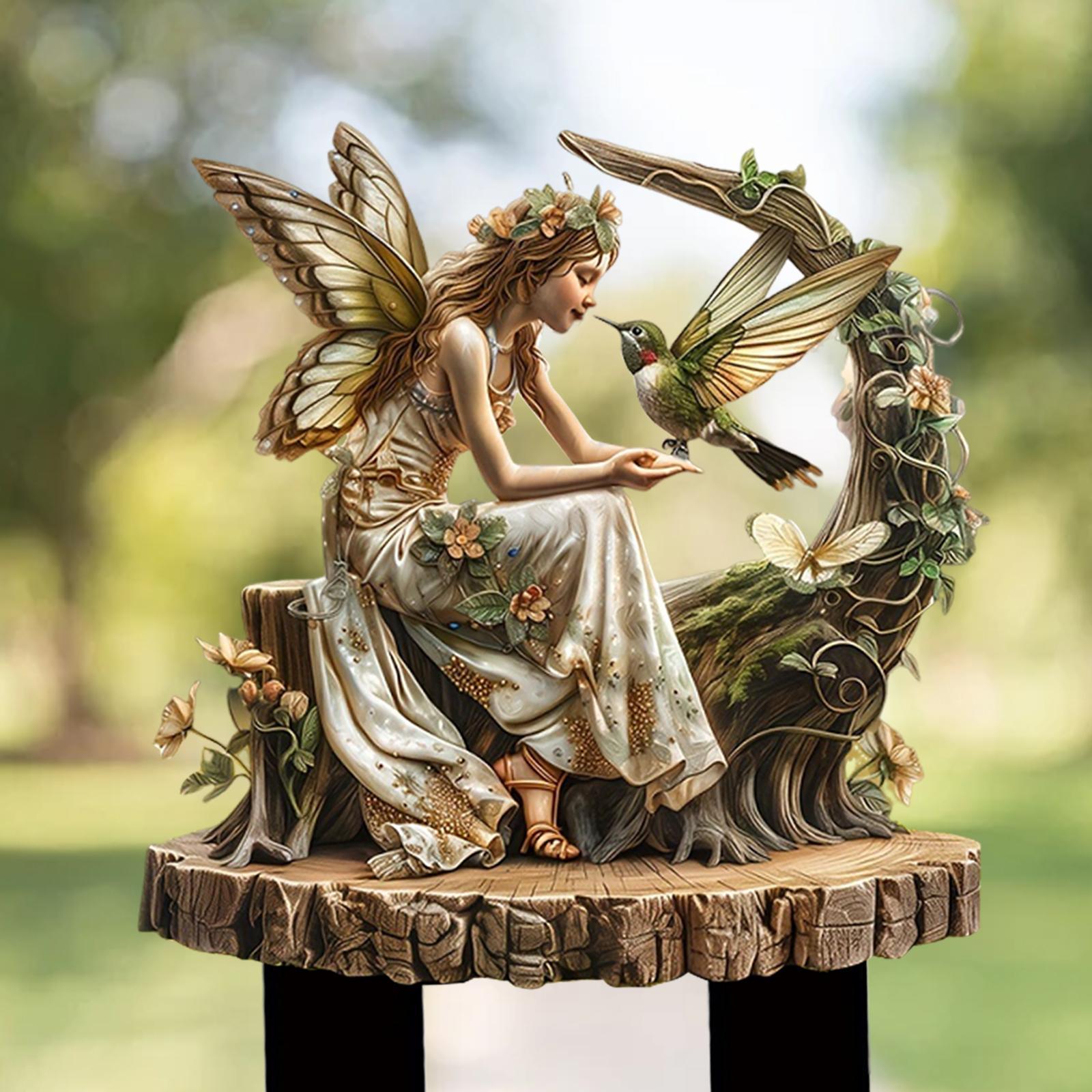 Bonsai Garden Art - Fairy Decoratieve Tuin Staak 2D Bloempot