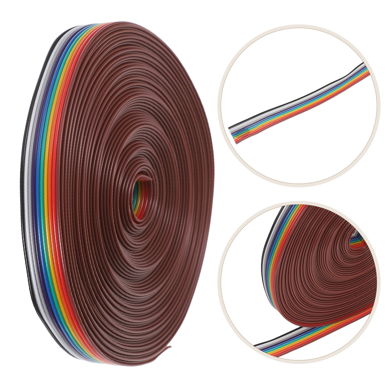 Copper Wire Roll - 1 rol platte lintkabel IDC 10P