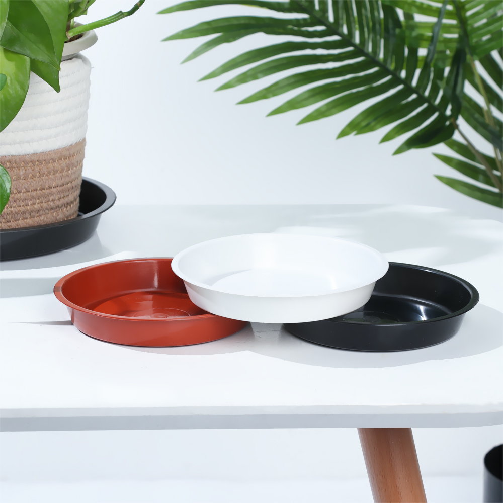 3 Stuks Ronde Vorm Plant Trays - Drip Tray Saucer recensie en prijs