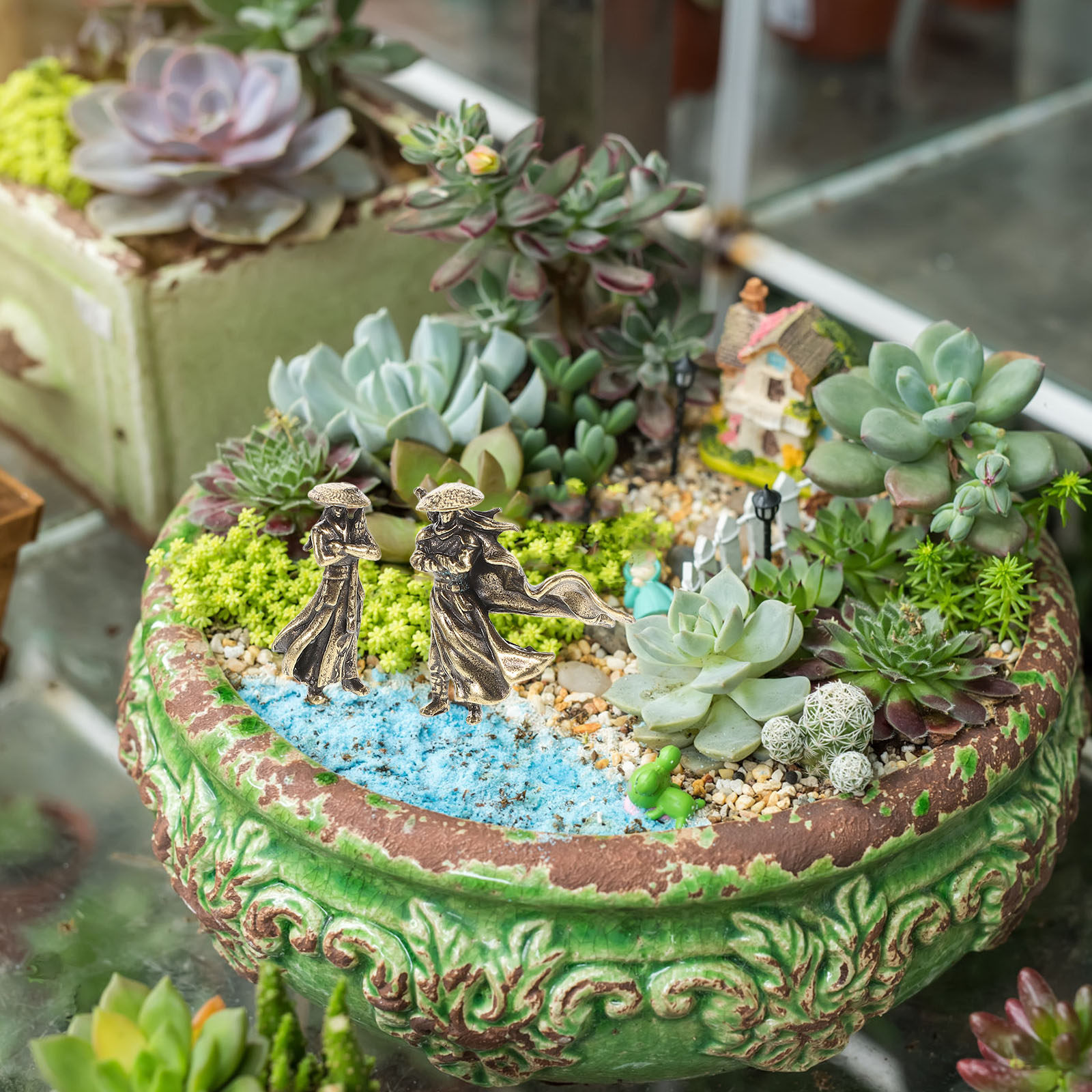 2 stuks micro-landschapsbeeldj - Bonsai Garden Landscape Design recensie en prijs