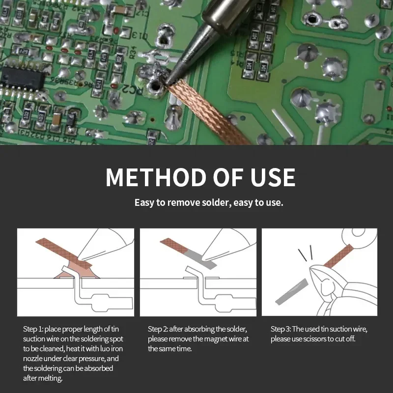 Soldeer- en ontsoldeerwikkel,  - Copper Wire Roll recensie en prijs