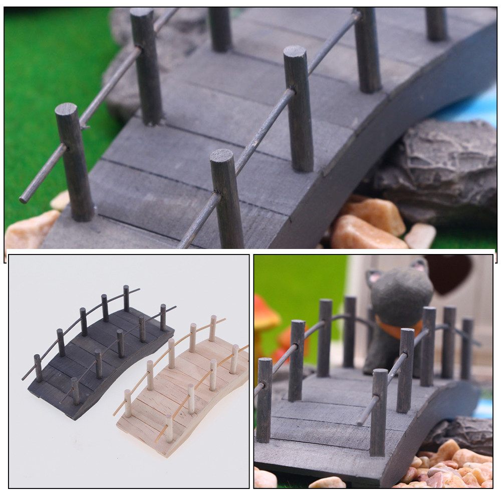 2 stuks miniatuur boogbrug, vi - Bonsai Garden Landscape Design recensie en prijs