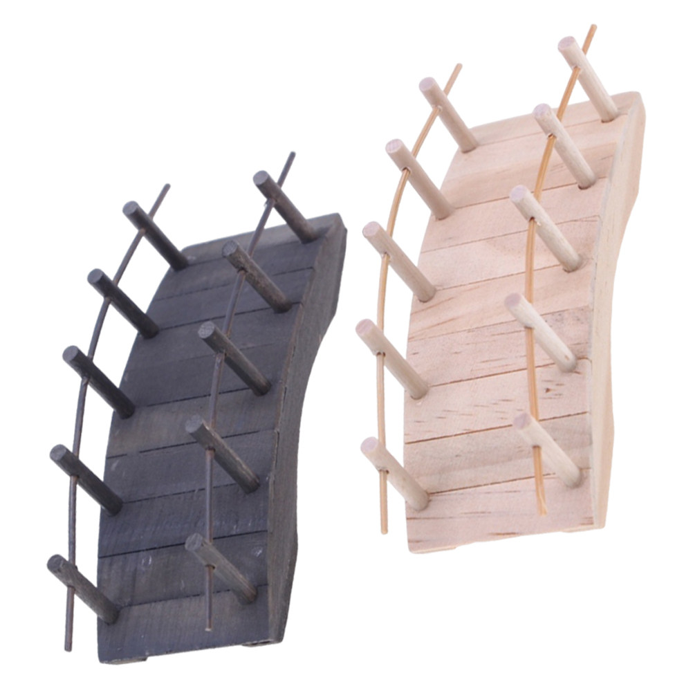 2 stuks miniatuur brug van hou - Bonsai Garden Landscape Design recensie en prijs