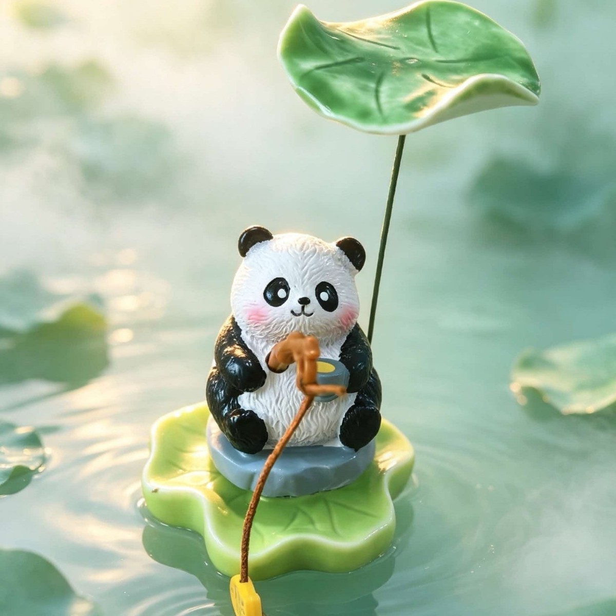 Schattig visdierbeeldje van ha - Bonsai Garden Art recensie en prijs