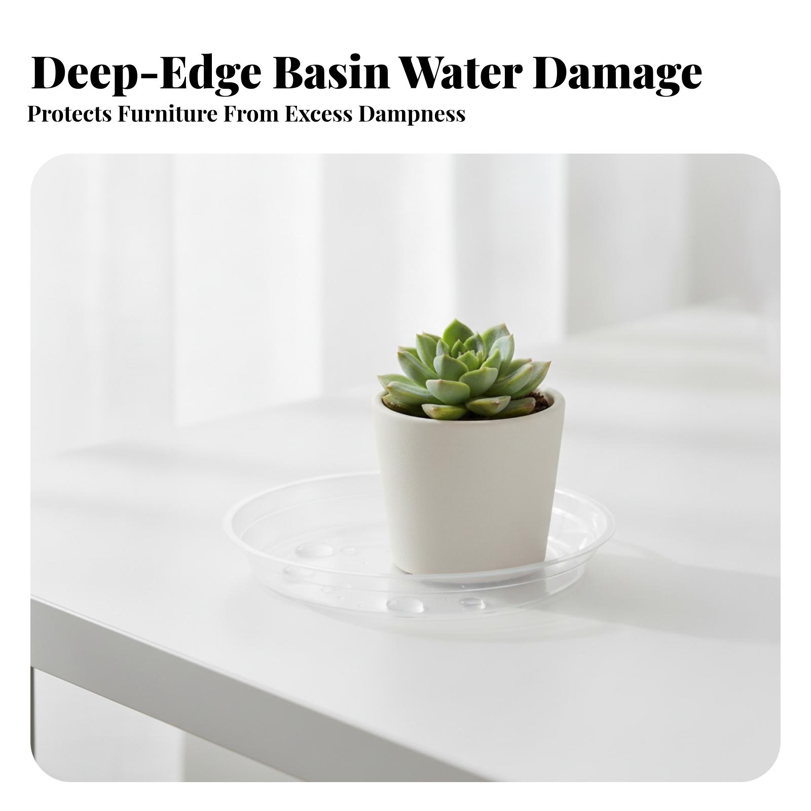 Ronde, transparante PET-plasti - Drip Tray Saucer recensie en prijs