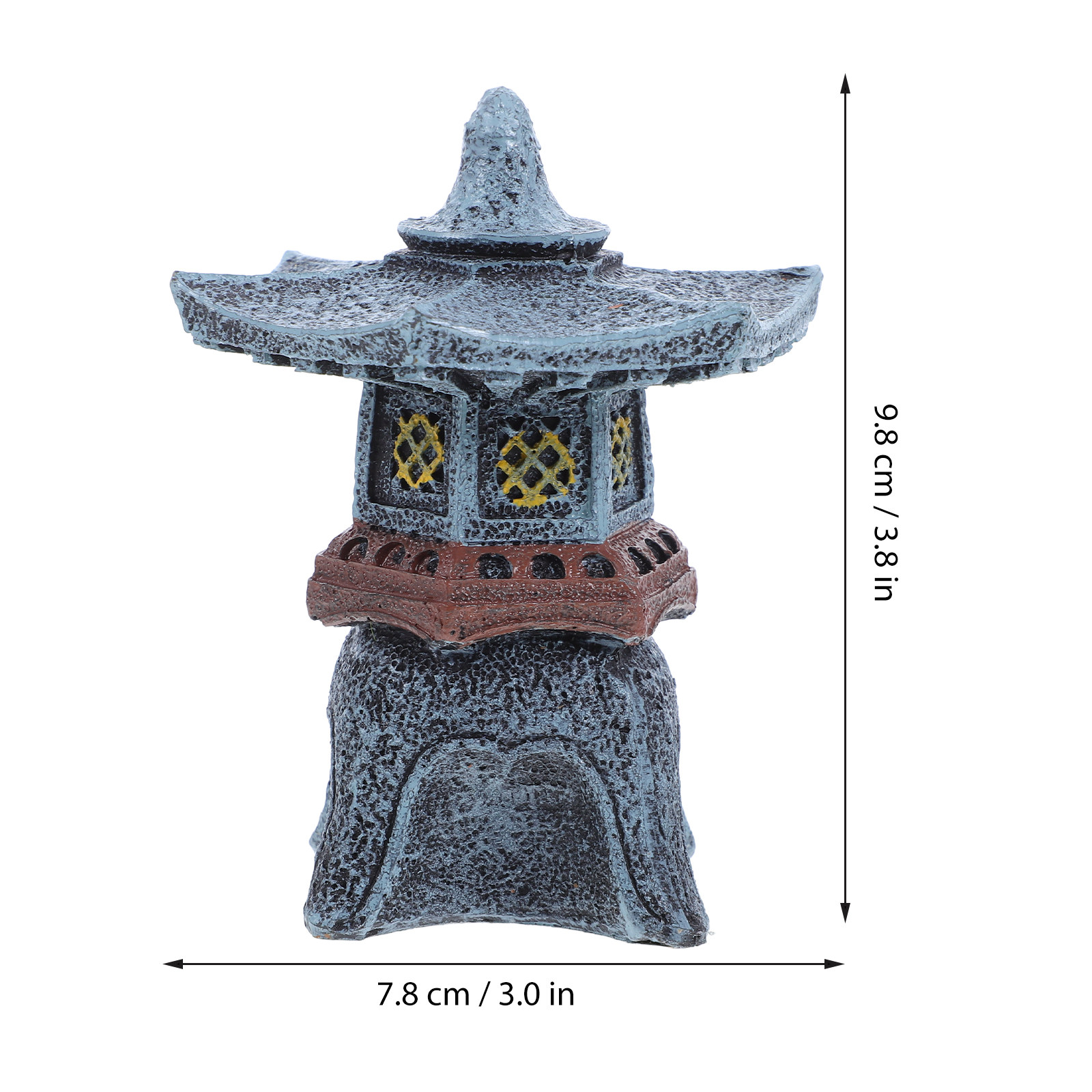 Hars Pagode Lantaarn Tuinbeeld - Bonsai Garden Landscape Design recensie en prijs